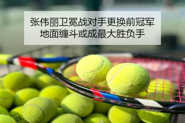 张伟丽卫冕战对手更换前冠军 地面缠斗或成最大胜负手