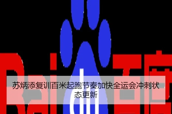 苏炳添复训百米起跑节奏加快全运会冲刺状态更新